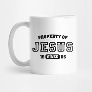 Property of Jesus since 1986 Mug